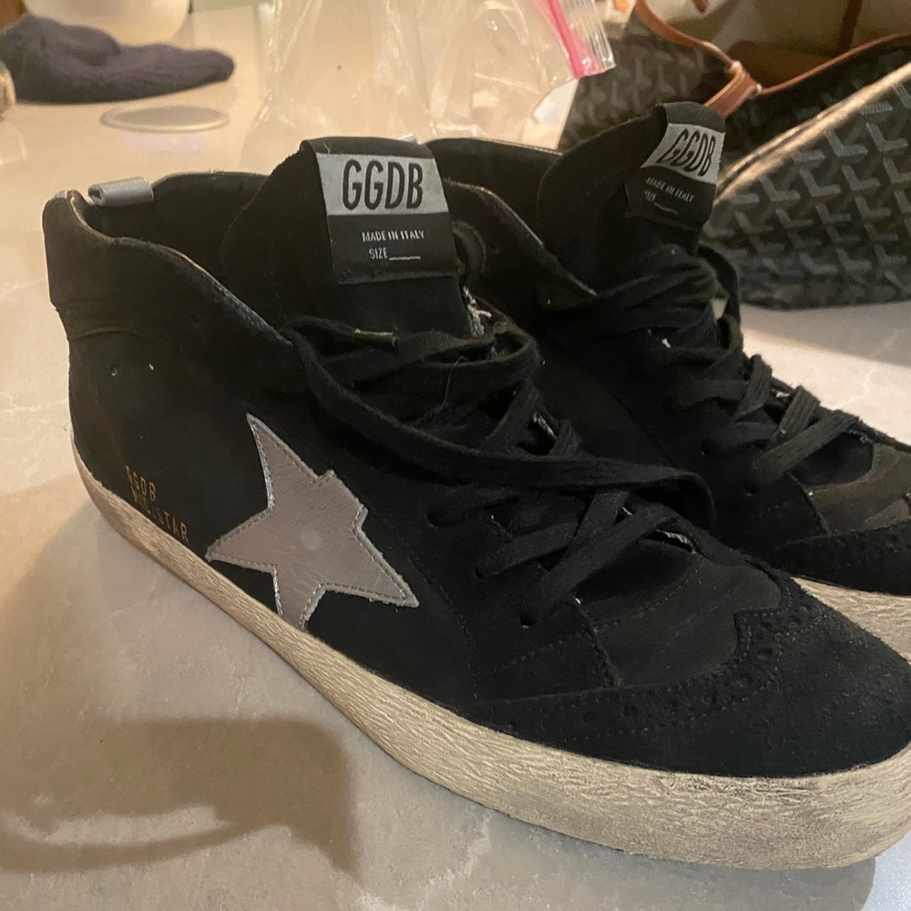Lightly worn Midstar Golden Goose sneakers/skate shoes